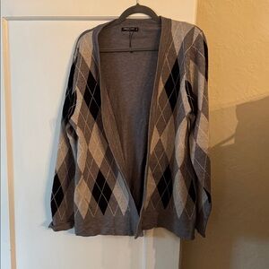 Urban Coco Plaid Cardigan